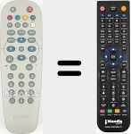 Comandament a dist&agrave;ncia substitut de RC 19336002 / 01 (312814715161)