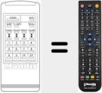 Comandament a dist&agrave;ncia substitut de REMCON1275