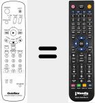 Comandament a distància substitut de 597086G