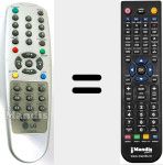 Comandament a distància substitut de 6710V00044L