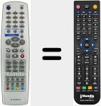 Comandament a dist&agrave;ncia substitut de 6710V00077V