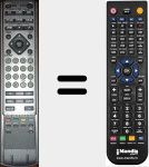 Comandament a dist&agrave;ncia substitut de NLC30PA