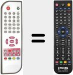 Comandament a distància substitut de REMCON1110