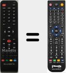 Comandament a dist&agrave;ncia substitut de RC015