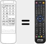 Comandament a dist&agrave;ncia substitut de RCF05