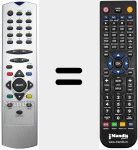 Comandament a dist&agrave;ncia substitut de REMCON1351