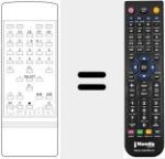 Comandament a distància substitut de REMCON492