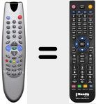 Comandament a dist&agrave;ncia substitut de REMCON1347