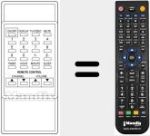 Comandament a distància substitut de REMCON133
