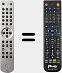 Comandament a dist&agrave;ncia substitut de AZUR-540C-V1