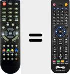 Comandament a dist&agrave;ncia substitut de Chang001