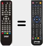 Comandament a dist&agrave;ncia substitut de AR128