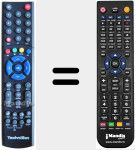 Comandament a dist&agrave;ncia substitut de REMCON226