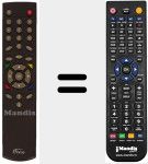 Comandament a dist&agrave;ncia substitut de REMCON163