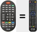 Comandament a dist&agrave;ncia substitut de REMCON045