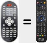 Comandament a dist&agrave;ncia substitut de REMCON693