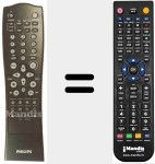 Comandament a dist&agrave;ncia substitut de REMCON610