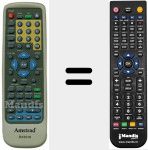 Comandament a dist&agrave;ncia substitut de REMCON716