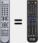 Comandament a dist&agrave;ncia substitut de RCDWW02V01