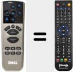 Comandament a dist&agrave;ncia substitut de TSFM-IR01