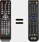 Comandament a distància substitut de TFD2208