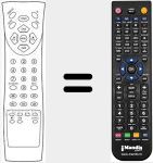 Comandament a dist&agrave;ncia substitut de RC200