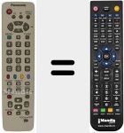 Comandament a dist&agrave;ncia substitut de EUR511320