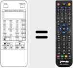 Comandament a dist&agrave;ncia substitut de REMCON778