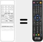 Comandament a distància substitut de REMCON535
