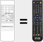 Comandament a distància substitut de REMCON1244