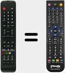 Comandament a dist&agrave;ncia substitut de 24HL5309F