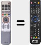 Comandament a distància substitut de RC 539 (014001940)