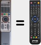 Comandament a dist&agrave;ncia substitut de NR022