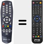 Comandament a dist&agrave;ncia substitut de IRC T-03