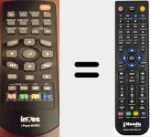 Comandament a dist&agrave;ncia substitut de Iplayer80MKV