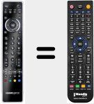 Comandament a dist&agrave;ncia substitut de REMCON091