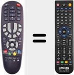 Comandament a distància substitut de REMCON681