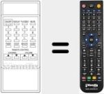Comandament a distància substitut de REMCON251