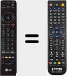 Comandament a dist&agrave;ncia substitut de MKJ40653831