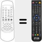 Comandament a dist&agrave;ncia substitut de REMCON016