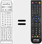 Comandament a distància substitut de REMCON362