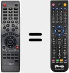 Comandament a dist&agrave;ncia substitut de REMCON837