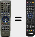 Comandament a dist&agrave;ncia substitut de N2QAKB000028