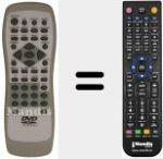 Comandament a dist&agrave;ncia substitut de REMCON760