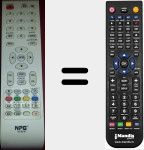 Comandament a dist&agrave;ncia substitut de RC05W