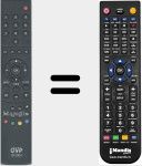 Comandament a distància substitut de RC 2851