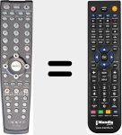 Comandament a dist&agrave;ncia substitut de DV983H