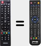 Comandament a dist&agrave;ncia substitut de ORI001