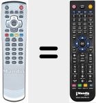 Comandament a dist&agrave;ncia substitut de REMCON873