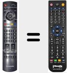 Comandament a dist&agrave;ncia substitut de N2QAYB000181